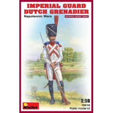 MIN16018 - 1/16 IMPERIAL GUARD DUTCH GRENADIER NAPOLEONIC WARS (PLASTIC KIT)