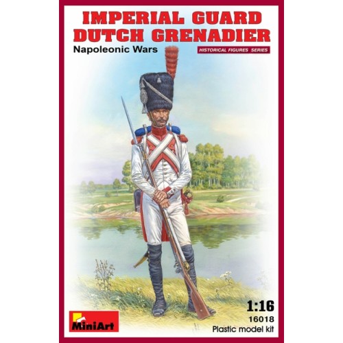 MIN16018 - 1/16 IMPERIAL GUARD DUTCH GRENADIER NAPOLEONIC WARS (PLASTIC KIT)