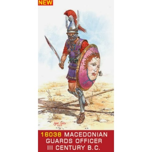 MIN16038 - 1/16 MACEDONIAN GAURDS OFFICER. III CENTURY B.C. (PLASTIC KIT)