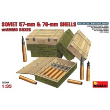MIN35064 - 1/35 SOVIET AMMO BOXES (PLASTIC KIT)