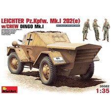 MIN35082 - 1/35 LEICHTER PZ. KPFW MK I 202 (E) AFRIKA KORP (PLASTIC KIT)