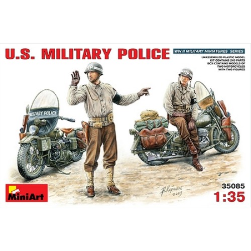 MIN35085 - 1/35 US MILITARY POLICE (PLASTIC KIT)