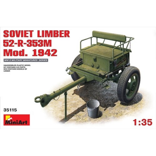 MIN35115 - 1/35 SOVIET LIMBER 52-R-353M MOD 1942 (PLASTIC KIT)