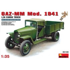 MIN35130 - 1/35 GAZ-MM MOD.1941  1.5T CARGO TRUCK (PLASTIC KIT)