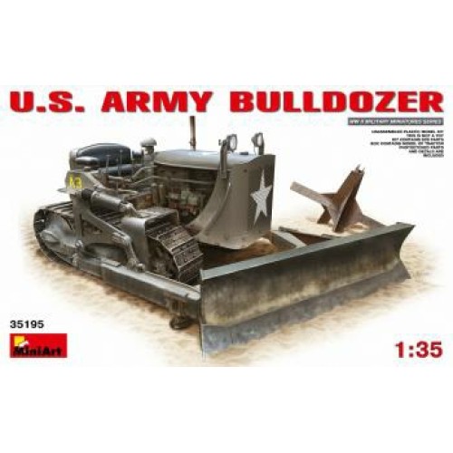 MIN35195 - 1/35 US ARMY BULLDOZER (PLASTIC KIT)