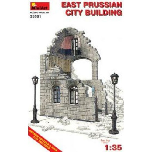 MIN35501 - 1/35 EAST PRUSSIAN CITY BUILDING (PLASTIC KIT)