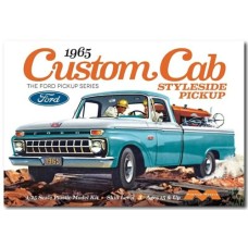 MMK1234 - 1/25 1965 FORD CUSTOM CAB STYLESIDE (PLASTIC KIT)