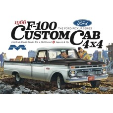 MMK1236 - 1/25 1966 FORD F100 CUSTOM CAB 4X5 (PLASTIC KIT)