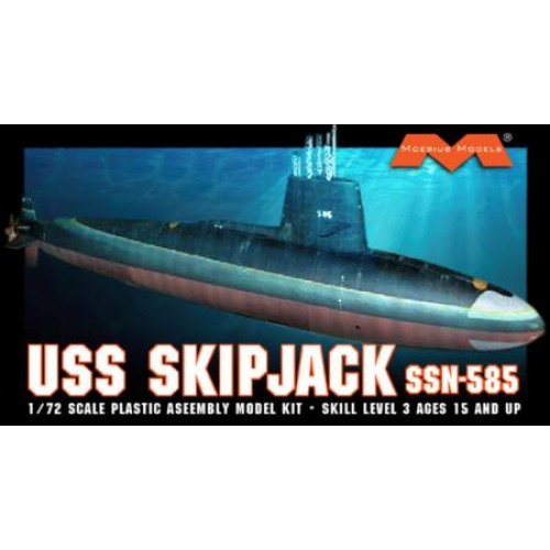 MMK1400 - 1/72 USS SKIPJACK 40
