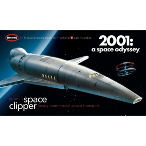 MMK2001-2 - 1/144 SPACE CLIPPER ORION FROM 2001 SPACE ODYSSEY (PLASTIC KIT)