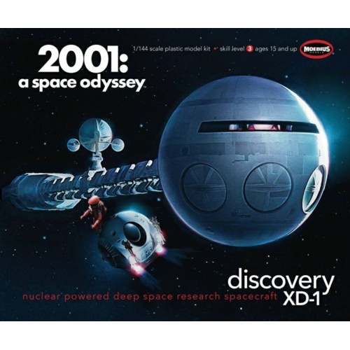 MMK2001-3 - 1/144 DISCOVERY FROM 2001 SPACE ODYSSEY (PLASTIC KIT)