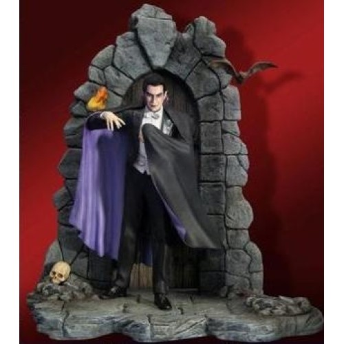 MMK904 - 1/8 BELA LUGOSI AS DRACULA DELUXE VERSION WITH FEMALE VICTIM