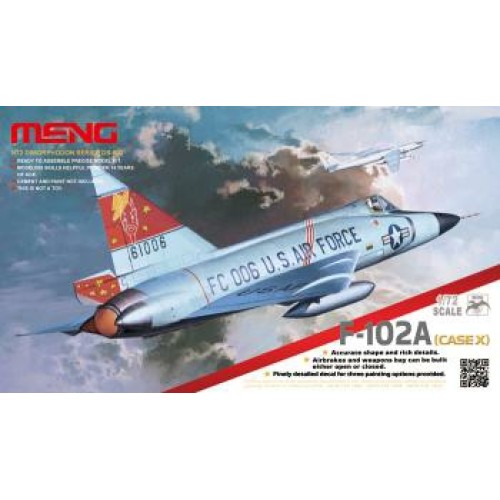 MNGDS-003 - 1/72 CONVAIR F-102A (CASE X) (PLASTIC KIT)