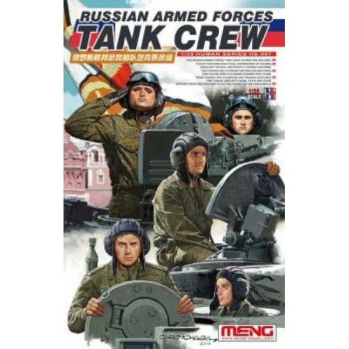 MNGHS-007 - 1/35 RUSSIAN ARMED FORCES TANK CREW (PLASTIC KIT)