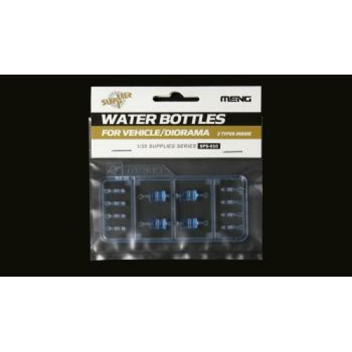 MNGSPS-010 - 1/35 WATER BOTTLES FOR VEHICLE/ DIORAMA (PLASTIC KIT)