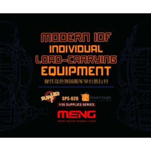 MNGSPS-020 - 1/35 MODERN IDF INDIVIDUAL EQUIPMENT (PLASTIC KIT)