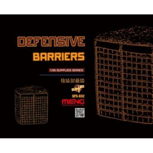 MNGSPS-032 - 1/35 DEFENSIVE BARRIERS (RESIN)