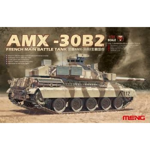 MNGTS-013 - 1/35 AMX-30B2 FRENCH MAIN BATTLE TANK (PLASTIC KIT)