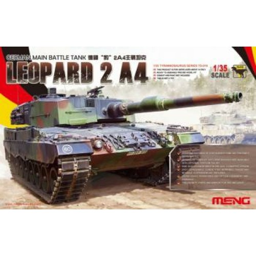 MNGTS-016 - 1/35 LEOPARD 2 A4 GERMAN MAIN BATTLE TANK (PLASTIC KIT)