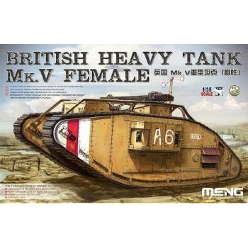 MNGTS-029 - 1/35 MK.V FEMALE BRITISH HEAVY TANK (PLASTIC KIT)