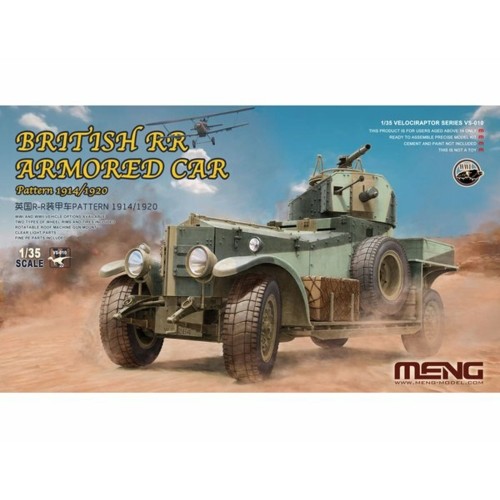 MNGVS-010 - 1/35 - BRITISH R-R ARMOURED CAR PATTERN 1914/1920
