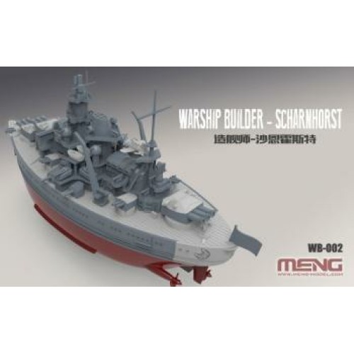 MNGWB-002 - WARSHIP BUILDERS CHARNHORST CARTOON SHIP (PLASTIC KIT)