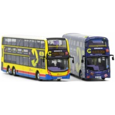 MOO33004S - 1/120 CITYBUS 20A SET VOLVO B8L 12M 8807 RT. 20A TSIM SHA TSUI ADL ENVIRO500MMC FACELIFT 12