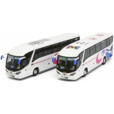 MOO63707 - 1/76 WING LEE SCANIA K410IB4X2 (MARCOPOLO BODY) CROSS-BORDER COACH SX8360 RT. ZHONG SHAN