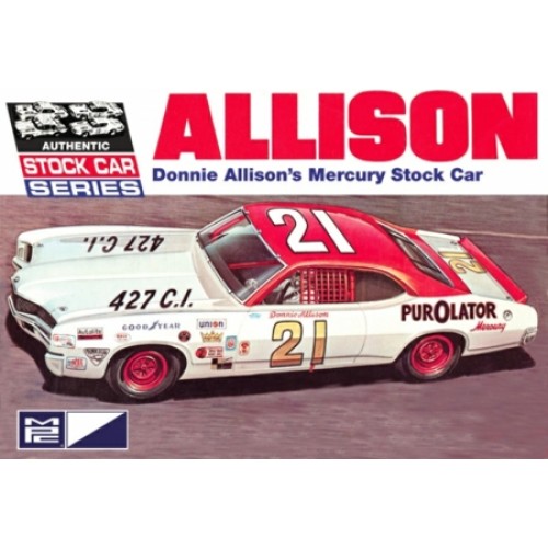 MPC796 - 1/25 1971 MERCURY CYCLONE NASCAR - DONNIE ALLISON (PLASTIC KIT)