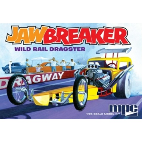 MPC821 - 1/25 'JAWBREAKER' - RAIL DRAGSTER (PLASTIC KIT)