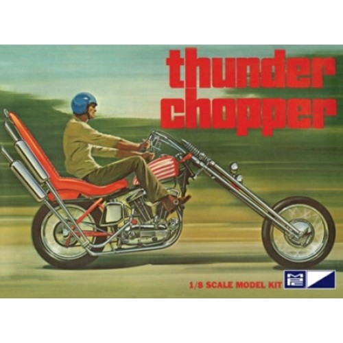 MPC835 - 1/8 THUNDER CHOPPER CUSTOM MOTORCYCLE (PLASTIC KIT)
