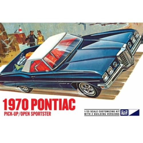 MPC840 - 1/25 1970 PONTIAC BONNEVILLE PICK-UP/OPEN SPORTSTER (PLASTIC KIT)