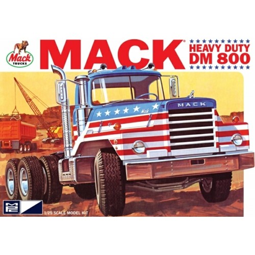 MPC899 - 1/25 MACK DM800 SEMI TRACTOR (PLASTIC KIT)