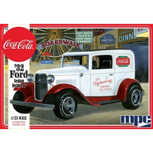 MPC902 - 1/25 1932 FORD SEDAN DELIVERY (COCA COLA) (PLASTIC KIT)