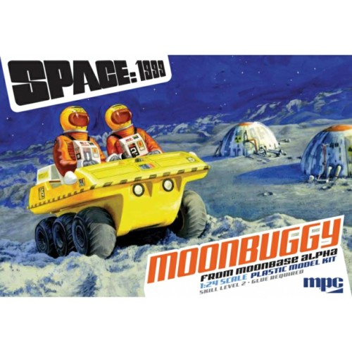 MPC984 - 1/24 SPACE 1999 MOONBUGGY/AMPHICAT (PLASTIC KIT)