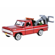 MTX79345 - 1/24 FORD F100 PICK UP WRECKER 1969 BURGUNDY