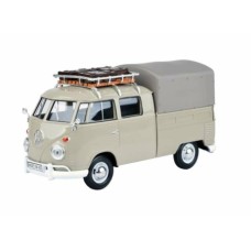 MTX79553 - 1/24 VOLKSWAGEN TYPE 2 PICKUP WITH ROOF RACK & SUITCASES