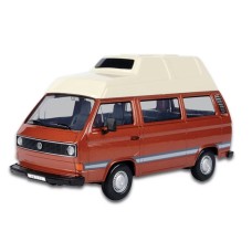 MTX79594 - 1/24 VOLKSWAGEN TYPE 2 (T3) CAMPER VAN BROWN WHITE