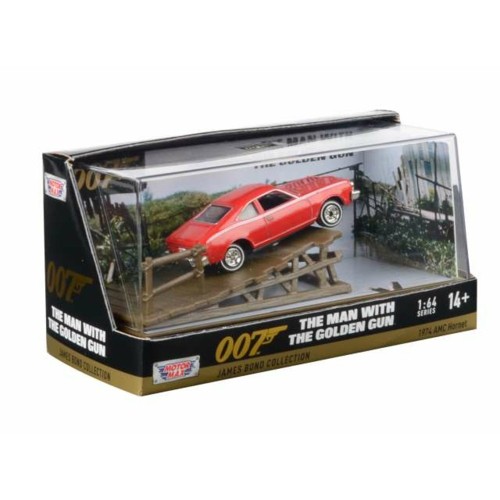 MTX79822 - 1/64 1974 AMC HORNET THE MAN WITH THE GOLDEN GUN DIORAMA  JAMES BOND