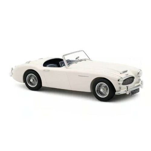 NV182602 -  1/18 1961 AUSTIN HEALEY 3000 MK.2  - OLD ENGLISH WHITE