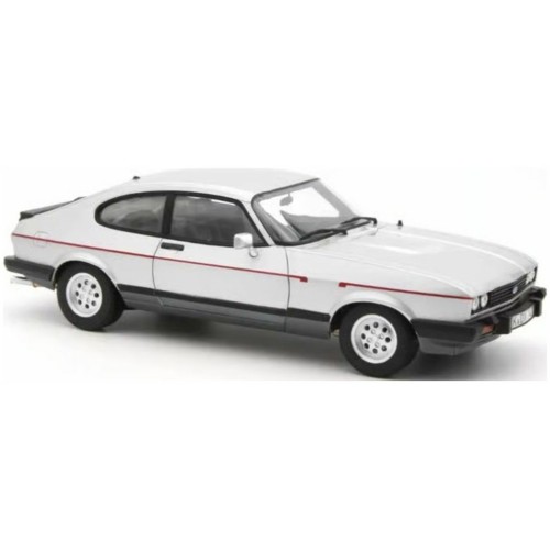 NV182765 - 1/18 FORD CAPRI MK.III 2.8 INJECTION LHD STRATO SILVER 1983