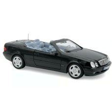 NV183342 - 1/18 2000 MERCEDES-BENZ CLK-CLASS CABRIOLET OBSIDIAN BLACK METALLIC
