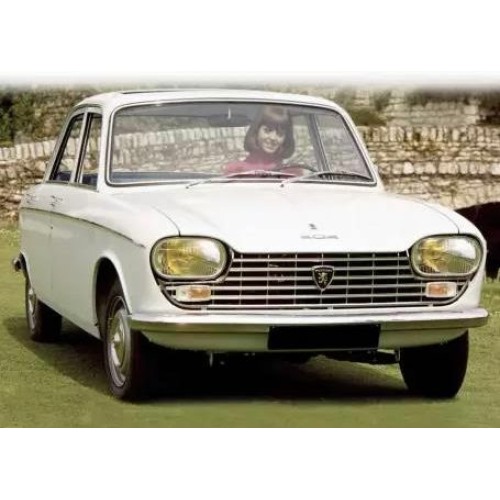 NV184950 - 1/18 PEUGEOT 204 WHITE 1967