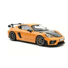 NV187252 - 1/18 2023 PORSCHE CAYMAN GT4 RS WITH WEISSACH PACK - BAHAMA YELLOW