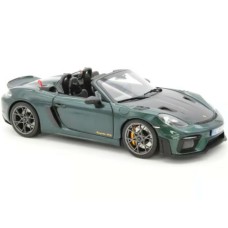 NV187272 - 1/18 2023 PORSCHE 718 SPYDER RS WITH WEISSACH PACK - FOREST GREEN