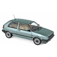 NV188553 - 1/18 VW GOLF CL 1987 - LIGHT GREEN METALLIC