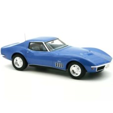 NV189034 - 1/18 1969 CHEVROLET CORVETTE COUPE - LE MANS BLUE