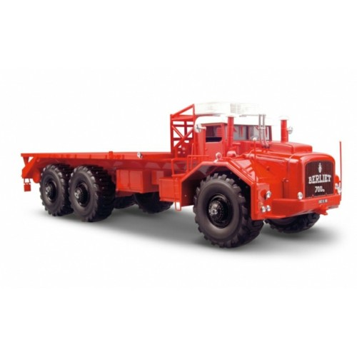 NV690039 - 1/43 1960 BERLIET T100 NO.1  - RED WITHOUT SIDE PANELS