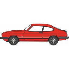 OX120CAP004 - 1/120 FORD CAPRI MK3 SEBRING RED