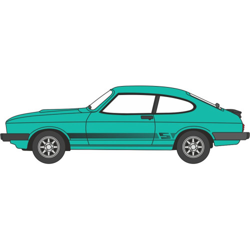 OX120CAP009 - 1/120 FORD CAPRI MK3 PEPPERMINT SEA GREEN